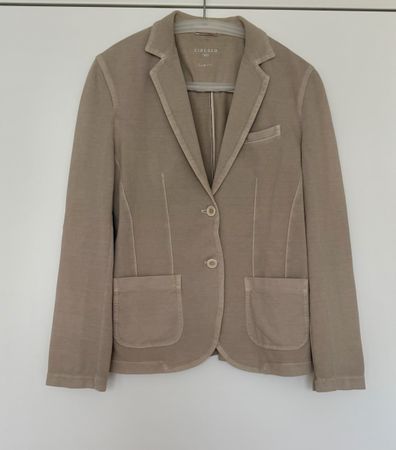 Blazer von Circolo, grau/beige, Gr 40/42, neu