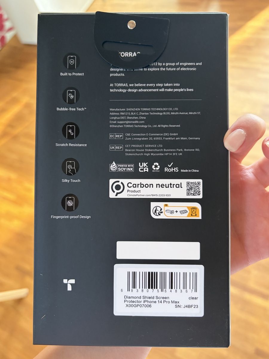 Ritocchi & pellicole di protezione: Panzerglas IPhone 14 Pro Max – Nuovo e nell'imballaggio originale da Kreuzlingen venduto da _Sophia_Beyeler_ 1