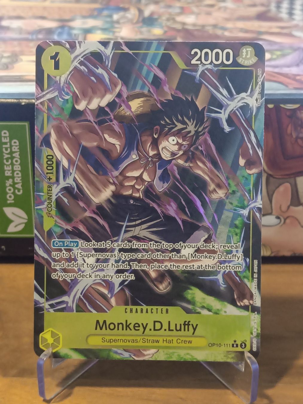 Bandai Carte collezionabili: One Piece | Monkey.D.Luffy - Alt Art🤤 – Nuovo (secondo la descrizione) da Wettingen venduto da Legends_of_Baden_TCG