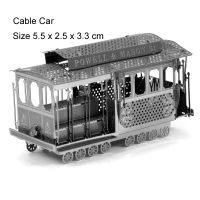 Metall 3D Mini Puzzle Tram
