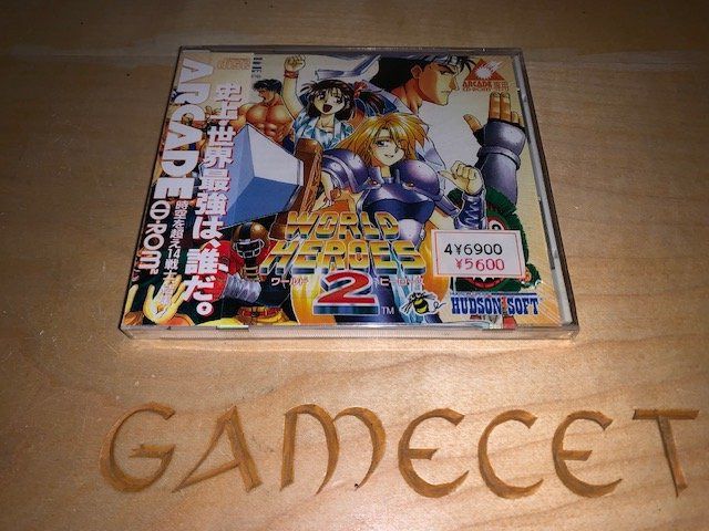Snk Giochi: World Heroes II NEO GEO Pc Engine JAPAN sealed – Nuovo e nell'imballaggio originale da Steinach venduto da Gamecet