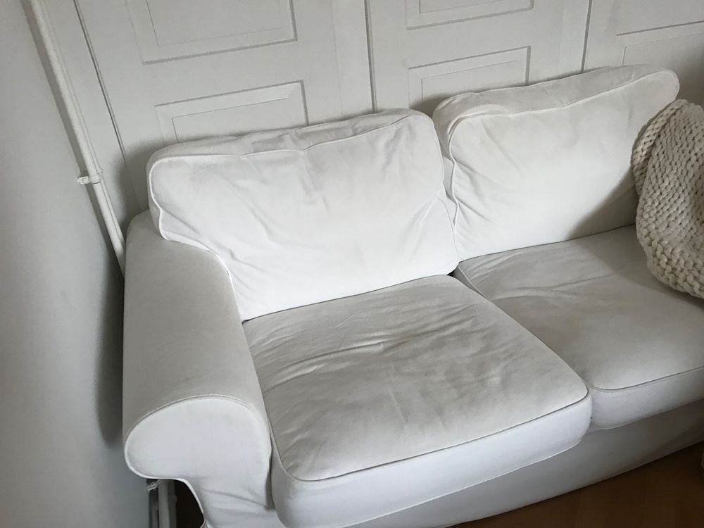 Sofa Ektorp 2 Sitzer cremeweiss Kaufen auf Ricardo