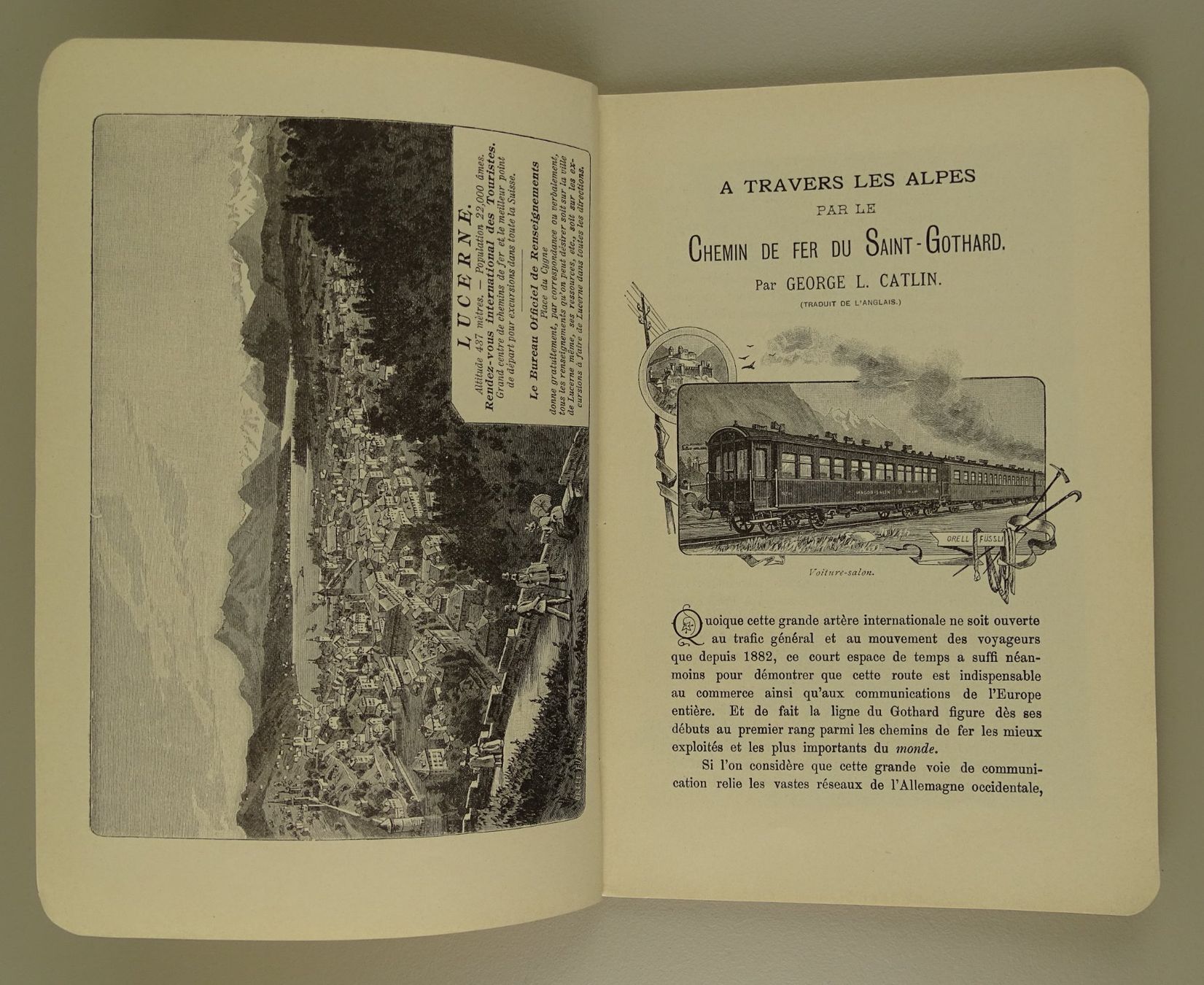 Libri: CHEMIN DE FER DE GOTHARD, GOTTHARD – Usato da Grüningen venduto da Kartensammler 2