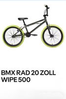 BMX Rad WIPE 500, 20 Zoll, top Zustand!