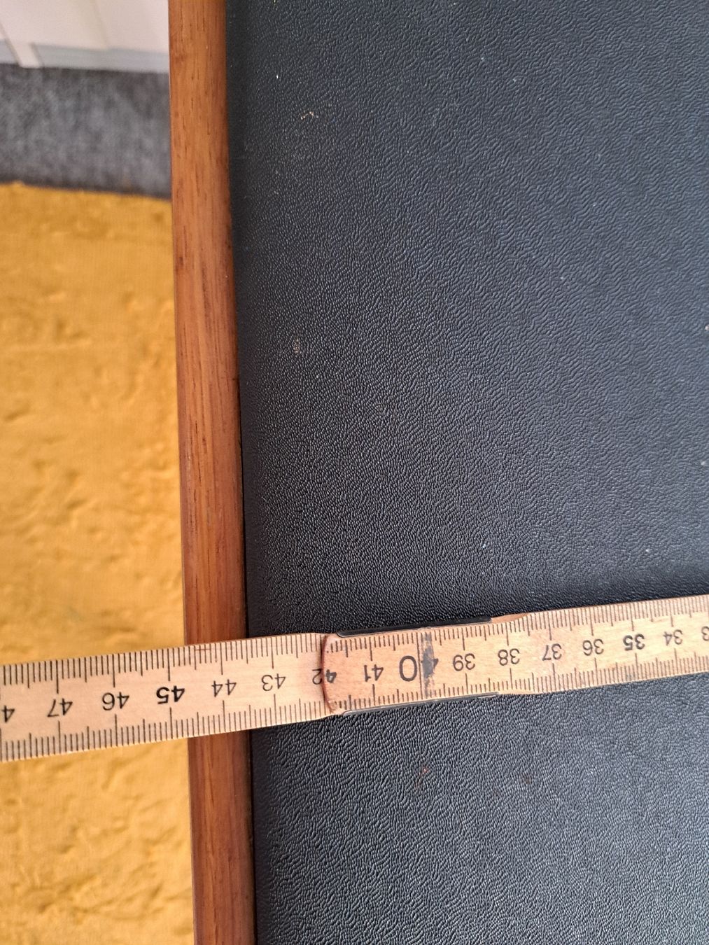 Stühle: Mid Century Teak Holz Stuhl abwaschb.Sitz – Gebraucht aus Kölliken von Upcycling-by-Mc-TAM 5