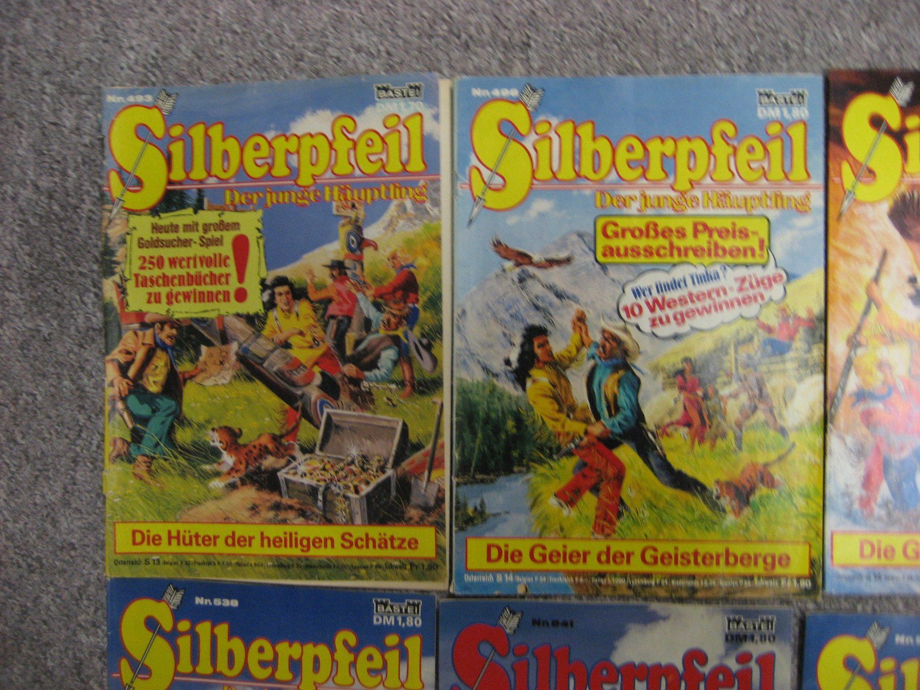 Fumetti: 8 Silberpfeil Comics – Usato da Bottighofen venduto da Spiderman61 1