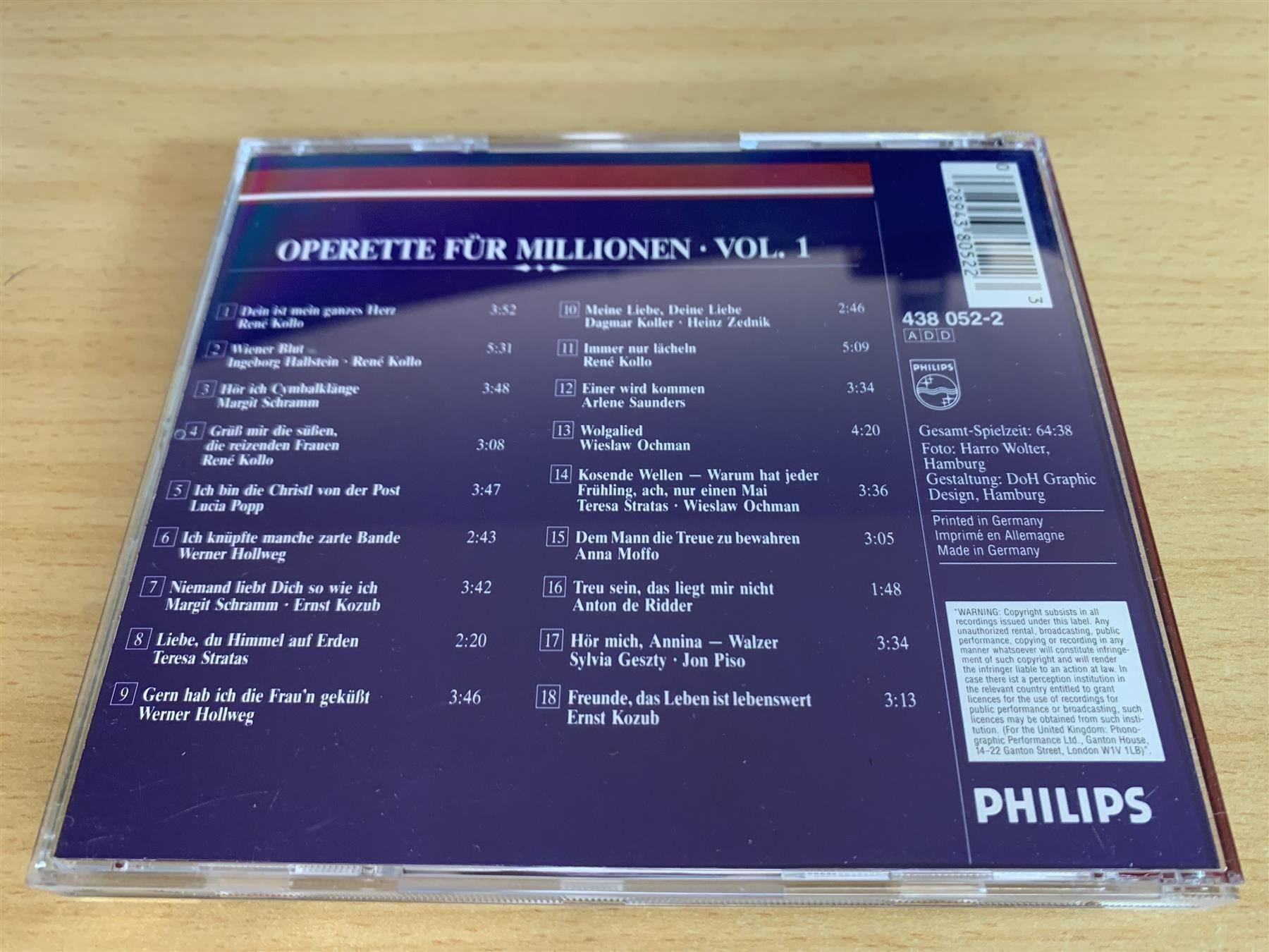 CD: Operette Für Millionen - 5 CD – Usato da Rikon im Tösstal venduto da Alpenmutz 1