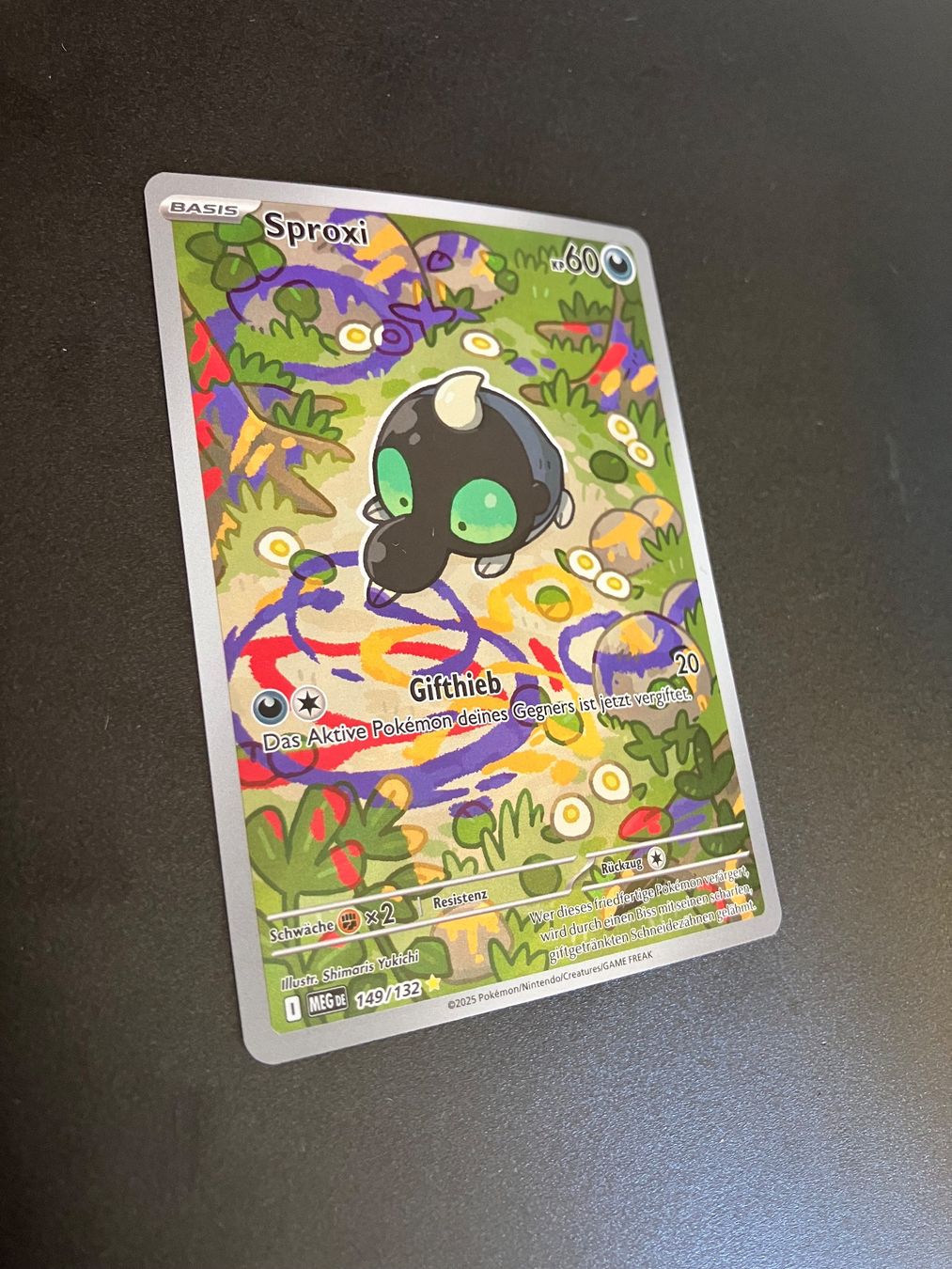 Pokémon Sammelbilder & Trading cards: Sproxi - Mega-Entwicklung - DE  (MEG 149) – Neu (gemäss Beschreibung) aus Zürich von Lunter 1