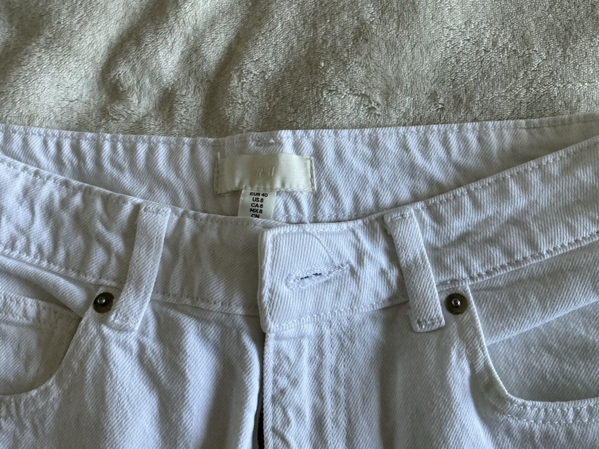 H&M Pantaloni: Pantalon blanc H&M – Nuovo (secondo la descrizione) da Pully venduto da Chiara_gnd 1