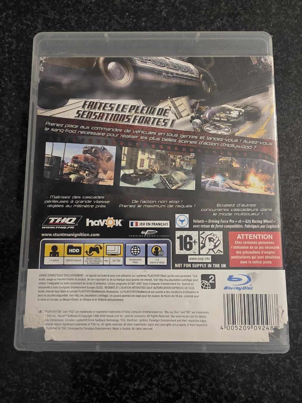 Giochi: Stuntman Ignition PS3 – Usato da Chavornay venduto da Crash37 1