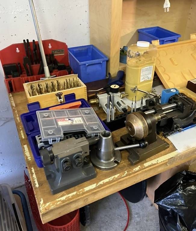 Bohrmaschinen: Bohr- Fräsmaschine Optimum – Gebraucht aus Oberdorf SO von Lanzinger 3