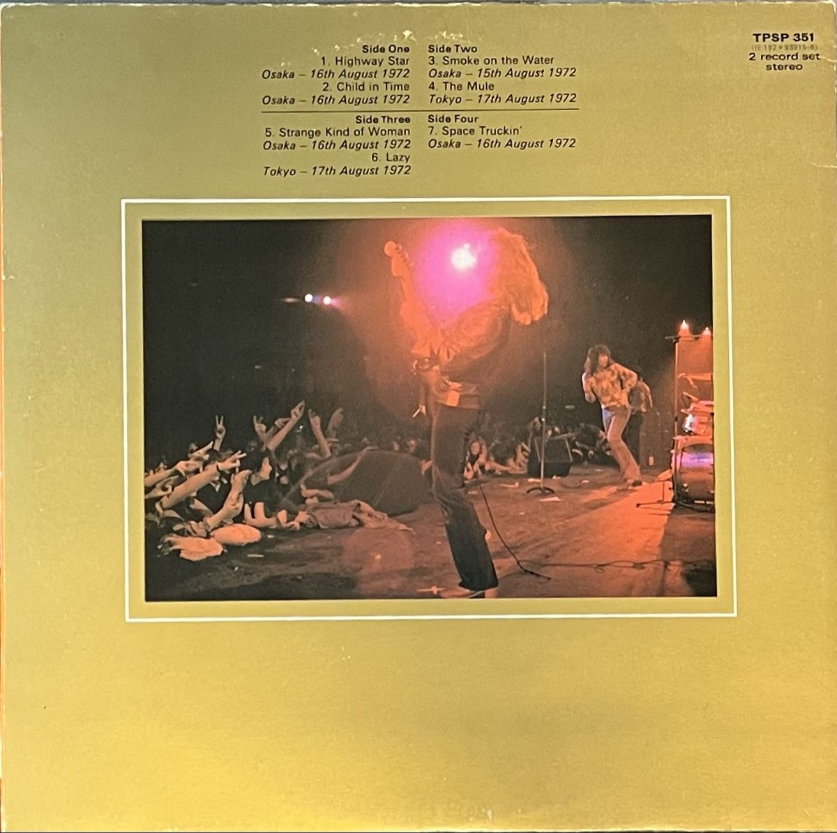 Dischi in vinile: DEEP PURPLE - made in Japan – Usato da Horw venduto da Belowzero0 1