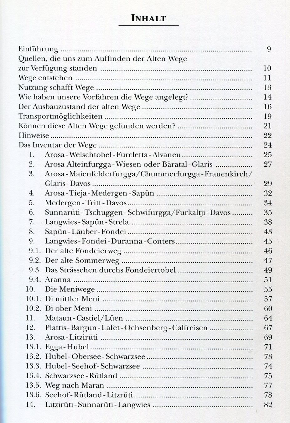 Libri: Schanfigg, Chur, historische Wege; Walser – Usato da Aarau venduto da Elmaar41 2
