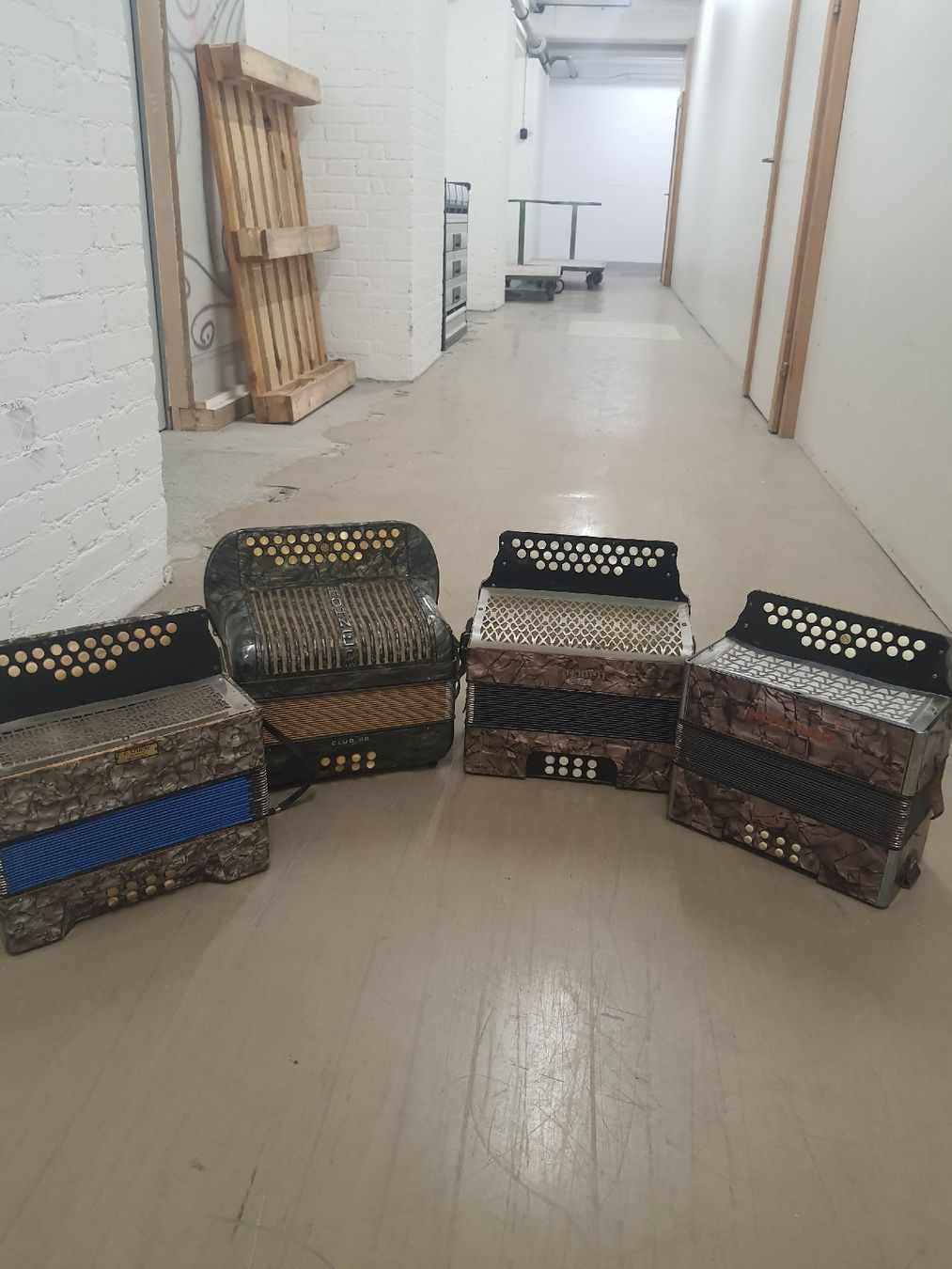 Strumenti musicali: 4 accordéons diatonique 8 basses  – Usato da Pont-de-la-Morge venduto da Mirabelle0 1