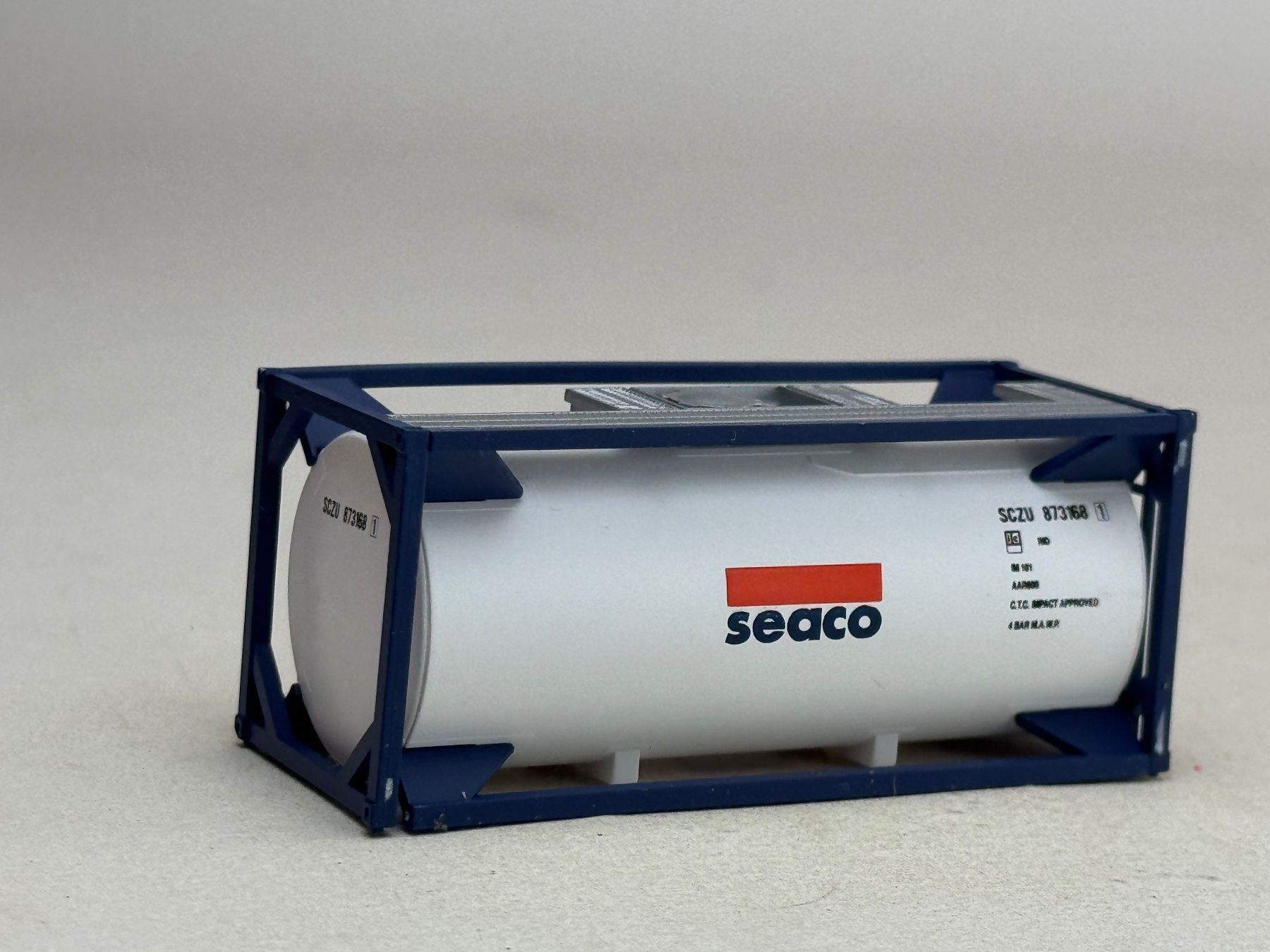 Modellini di ferrovie: EB- 20 Ft. Tank Container Seaco – Usato da Elm venduto da Wikmtz 1