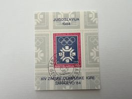 Jugoslawien 1984 Block 22  Erstag (A1174)