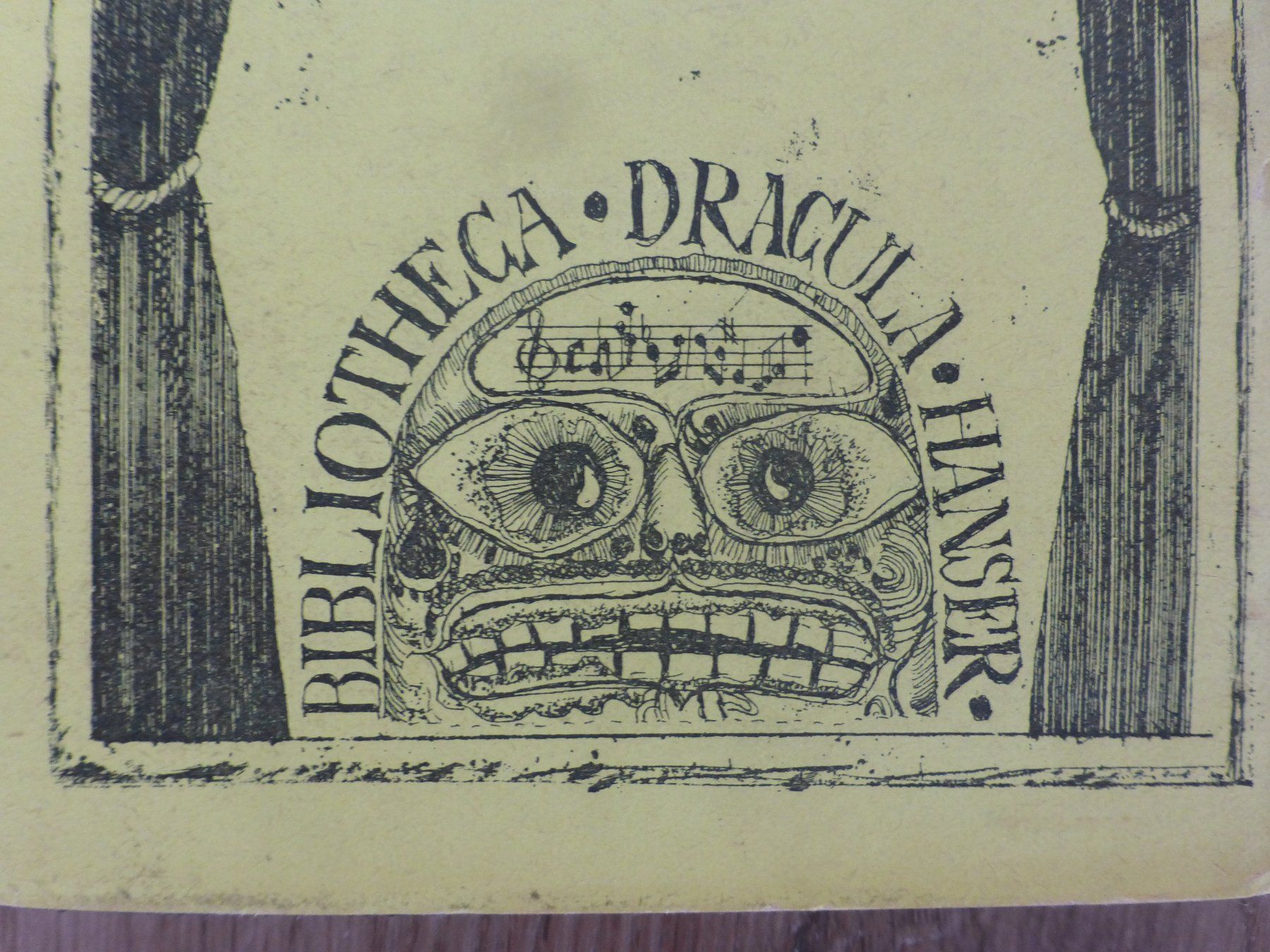 Libri: Das Phantom der Oper Leroux Bibliotheca Dracula Hanser – Usato da Zumikon venduto da psisound 3