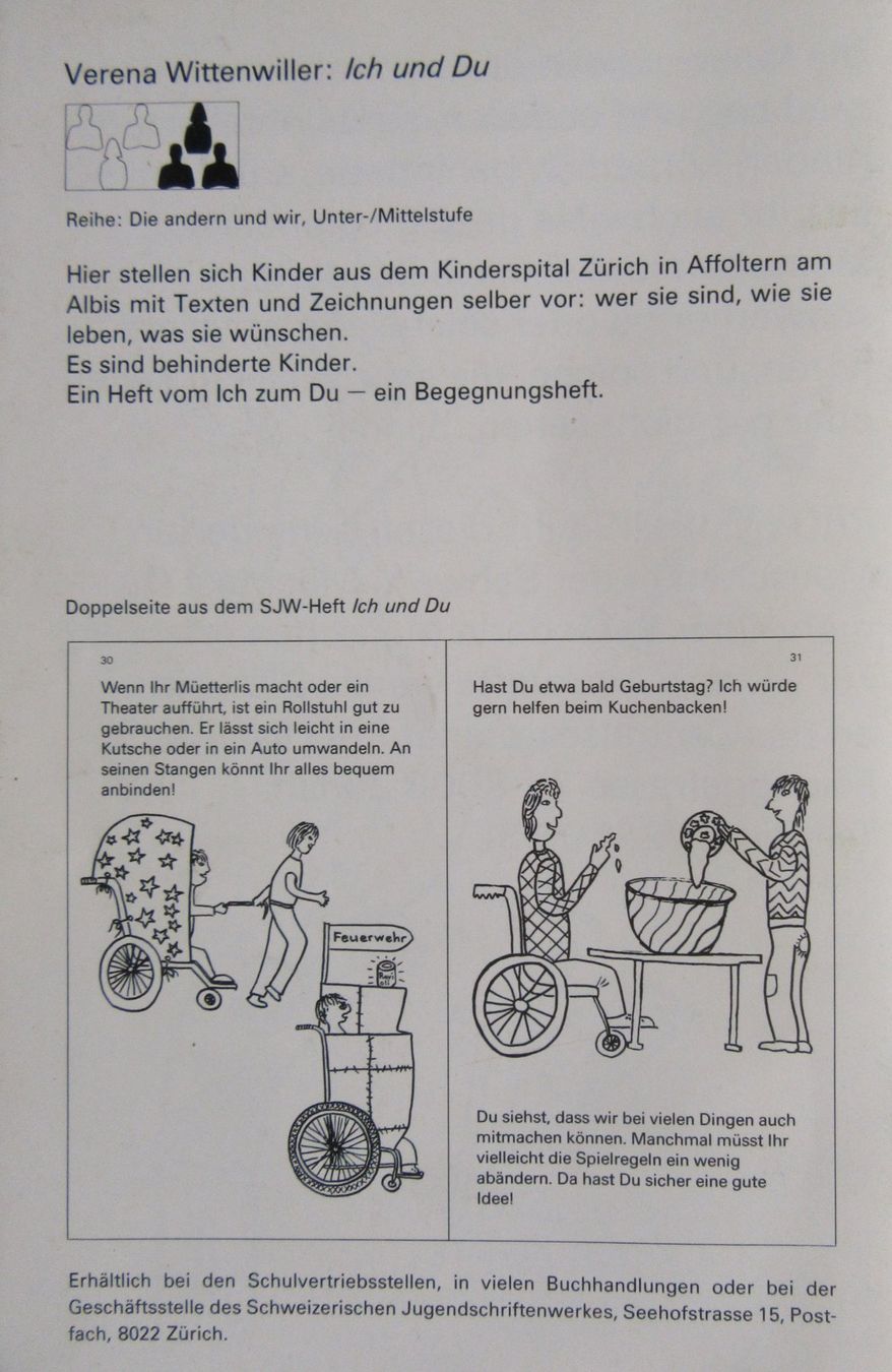 Libri: SJW Heft - Ich und Du - Nr. 1569 – Usato da Auenstein venduto da Padabimbim 1