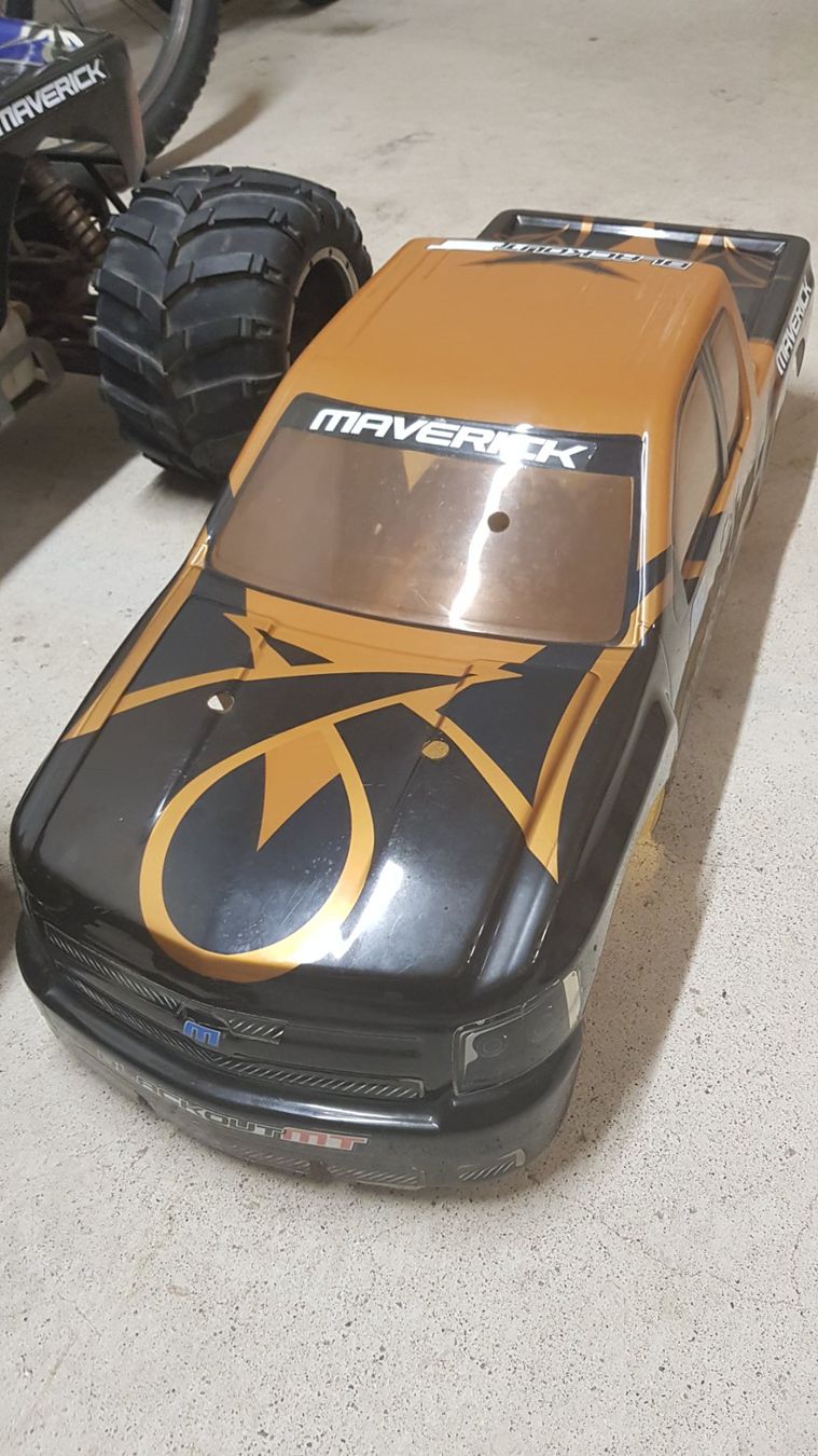 HPI Modellismo RC: Maverick Blackout MT mit Ersatzteile – Usato da Bassersdorf venduto da mrgreen145 4