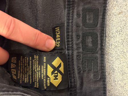 John Doe Hosen W34/L32 dunkelgrau