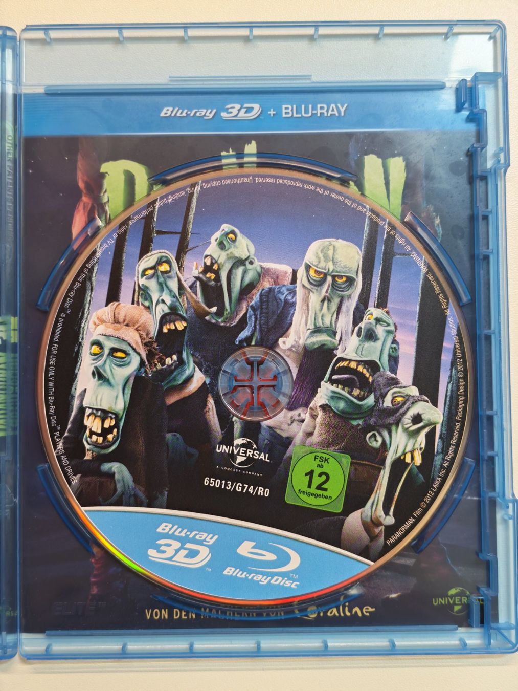 Alle DVDs: ParaNorman 3D/2D – Gebraucht aus Liestal von Kratzilla 1