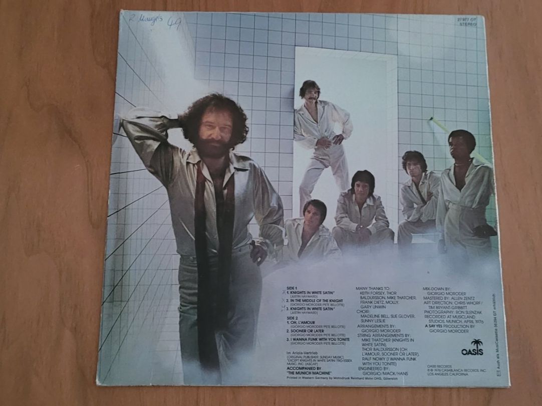 Vinyles: LP  Giorgio Moroder – D'occasion à Martigny par MZ-67 1