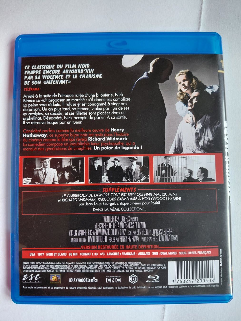 Tutti i DVDs: LE CARREFOUR DE LA MORT – Usato da Denges venduto da Hellboy10 1