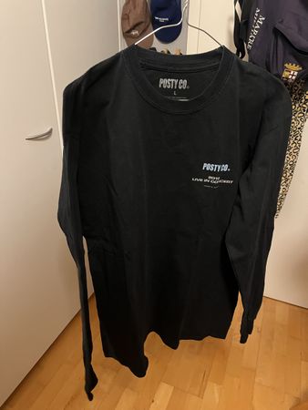 Longsleeves merch Post Malone European Tour black