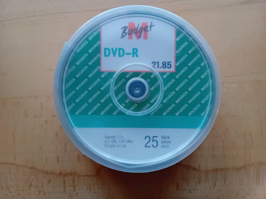 Tous les DVDs: DVD-R Rohlinge – D'occasion à Gonten par juliainauen