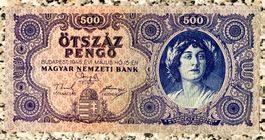 500 Pengo Ungarn 1945!!!