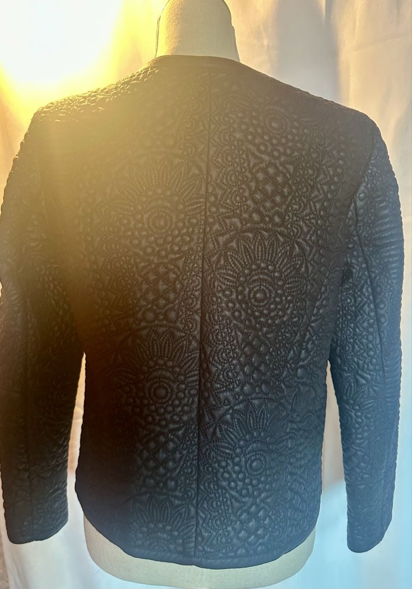 Giacche: Adolfo Dominguez Designer-Jacke | Schwarz | Gesteppt mit Man – Nuovo e nell'imballaggio originale da Märstetten venduto da chr_k789 1