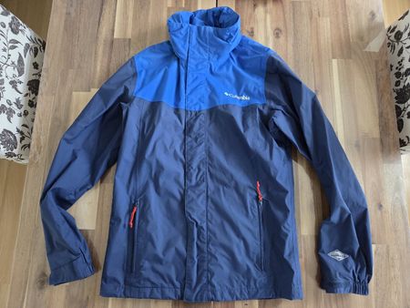 Regenjacke Columbia Omni-Tech blau dunkelblau Groesse S