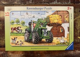 Ravensburger Puzzle, 15 Teile, Bauernhof, 3+