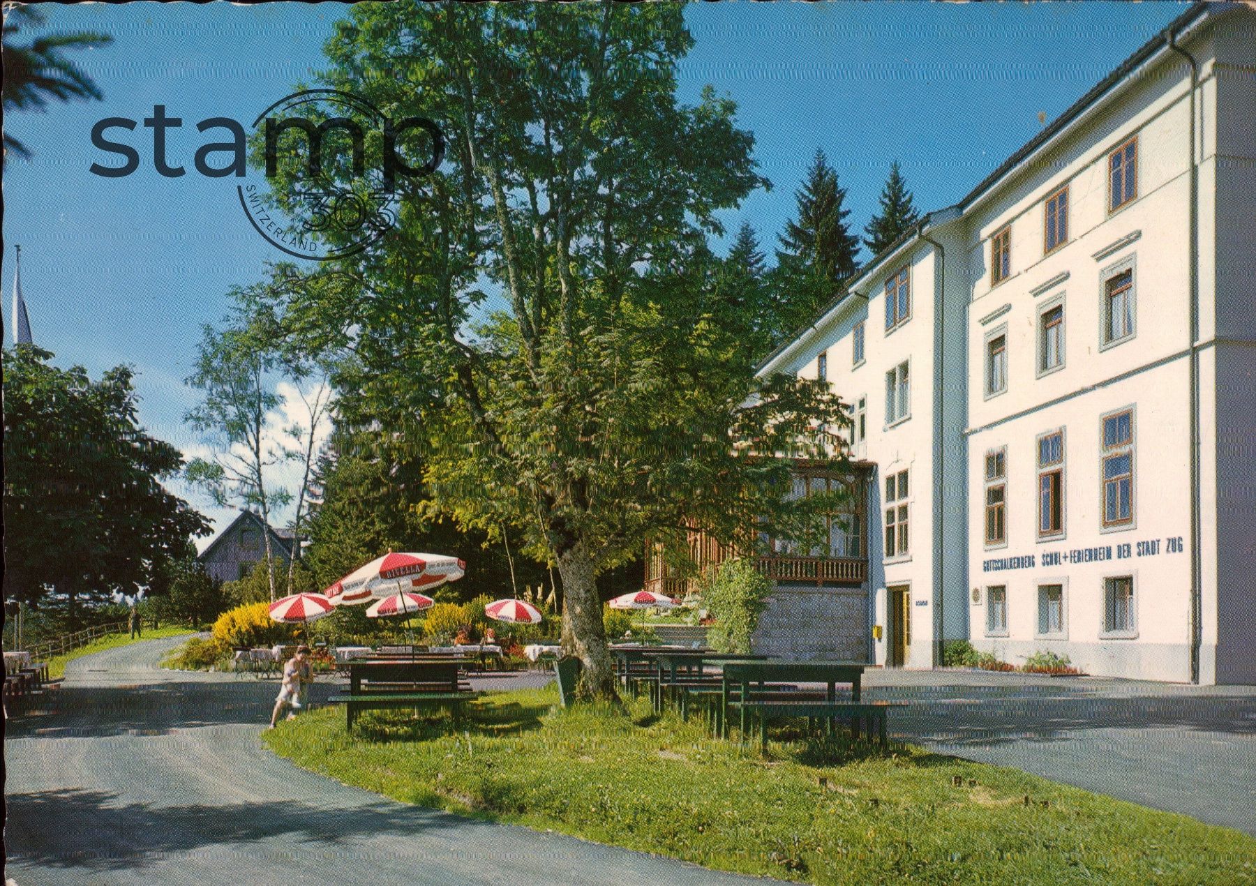 Cartoline postali: 1968 AK Gottschalkenberg Restaurant – Usato da Eggersriet venduto da stamp303