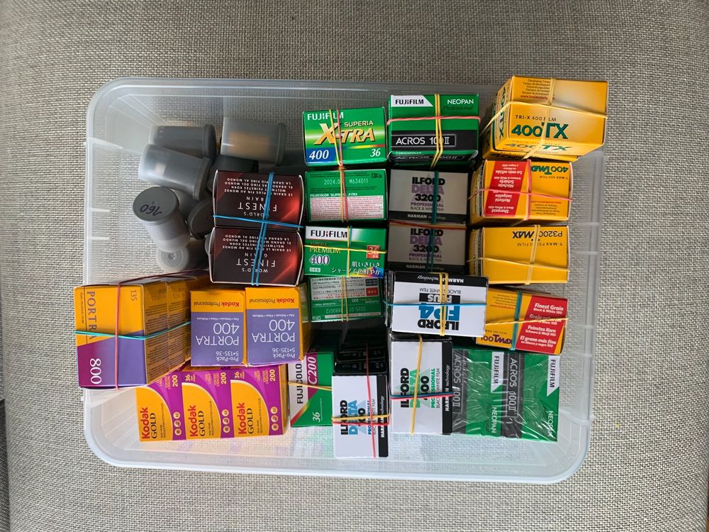 Contenori vuoti richiudibili cassette caso assorto per Kodak