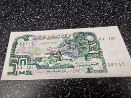 50 Dinara Algerien 1977 