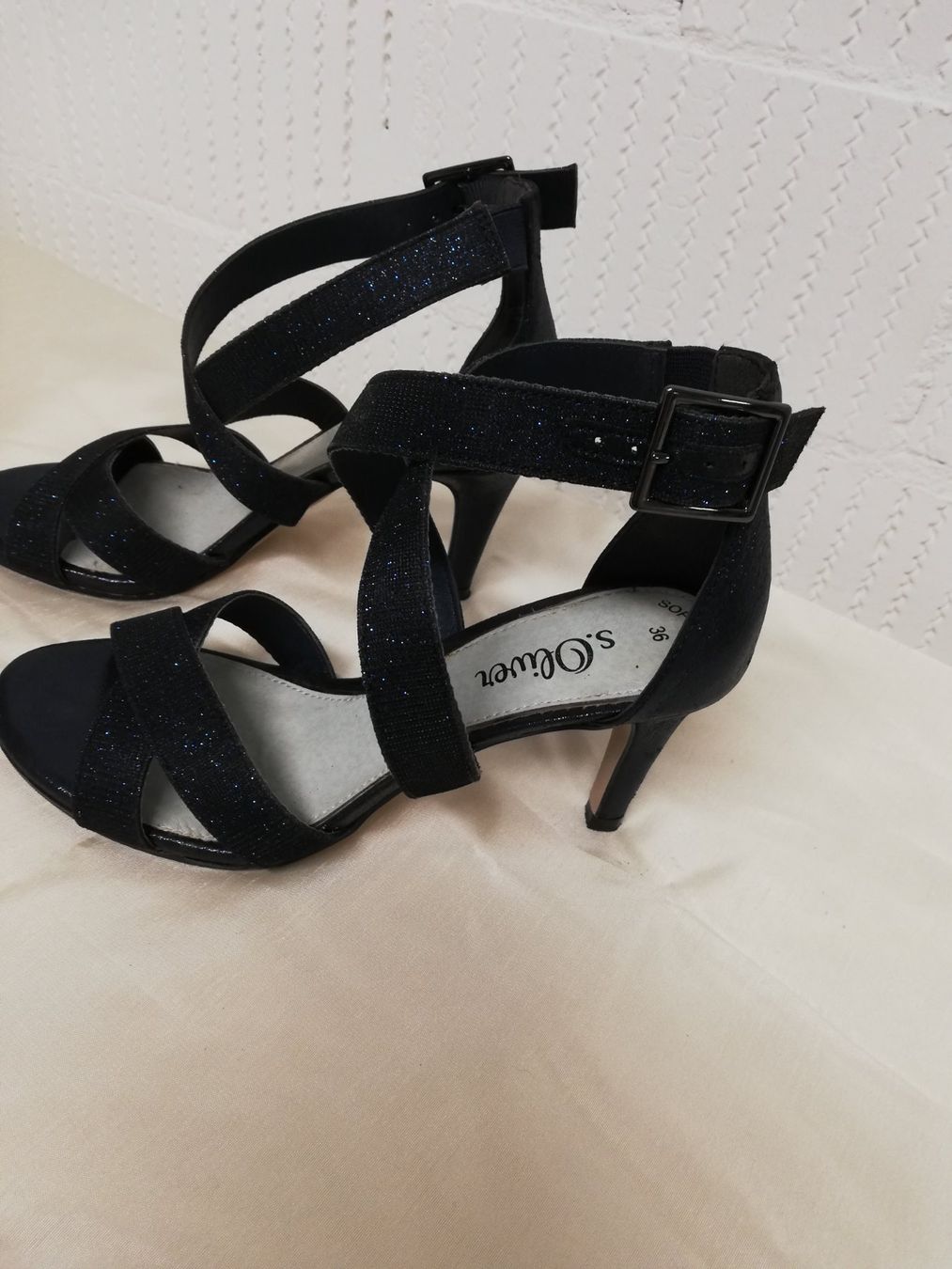 S.Oliver Damenschuhe: Elegante Absatzschuhe S.Oliver Blau – Neu (gemäss Beschreibung) aus Untersiggenthal von Marlen59 1