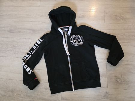 Superdry Kapuzenjacke Gr. S, Schwarz 