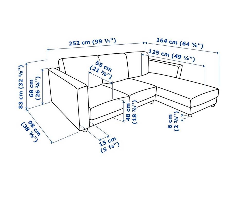 Sofas: IKEA Vimle Sofa – D'occasion à Liestal par eliceni 1