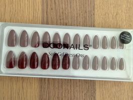 DOONAILS Soft Gel Press Ons, Love Paris, Short Almond