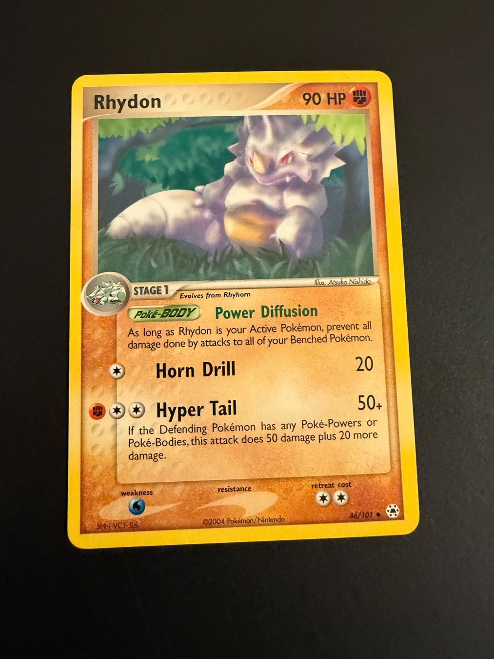 Pokémon Carte collezionabili: Rhydon - 46/101 Pokemon EX Hidden Legends – Usato da Zürich venduto da pokemon_cards