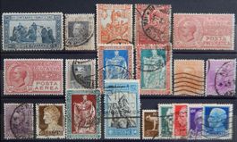Italien Lot mit alten Werten XI