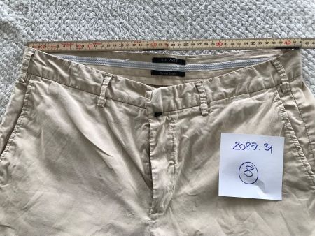 Esprit Chino Hose, Beige, Gr. 33/34,