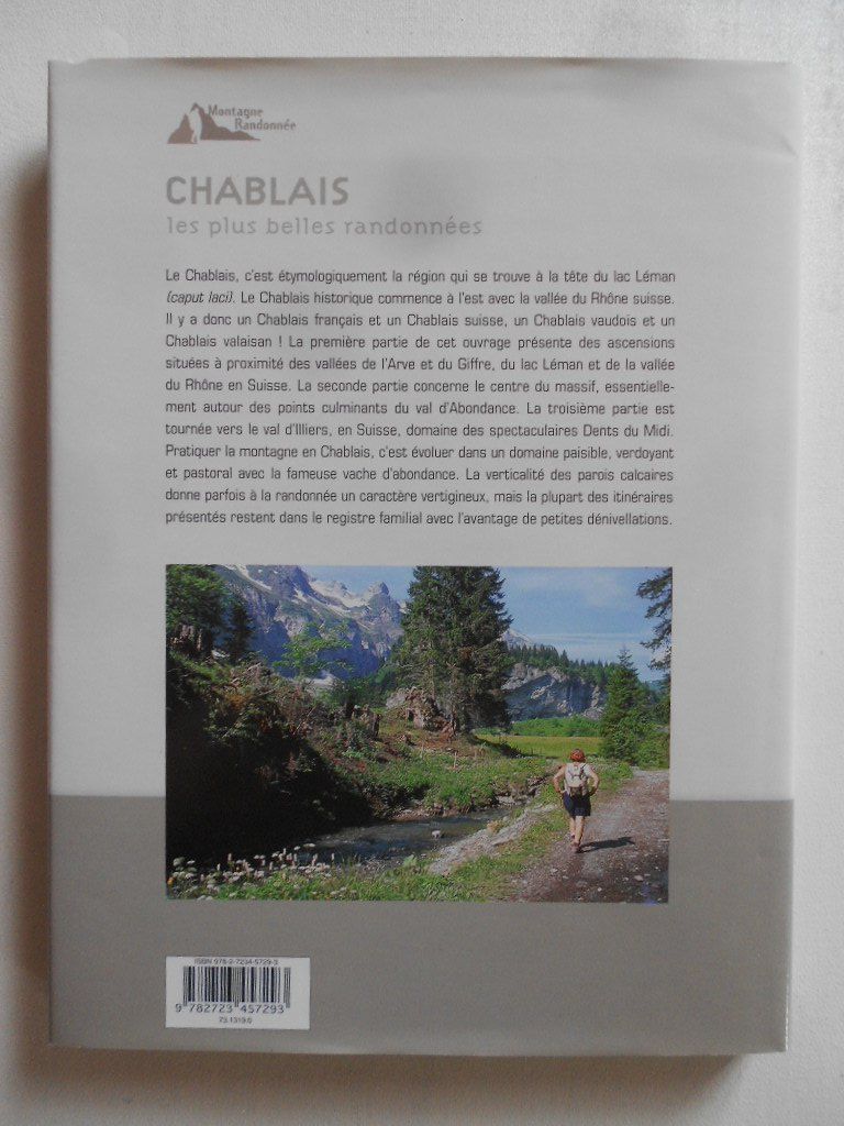 Bücher: CHABLAIS  -  Les plus belles randonnée – Gebraucht aus Bex von Giorgiob 1