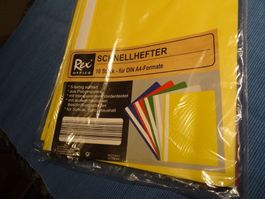 Schnellhefter DIN A4 Farbe 10 Stück