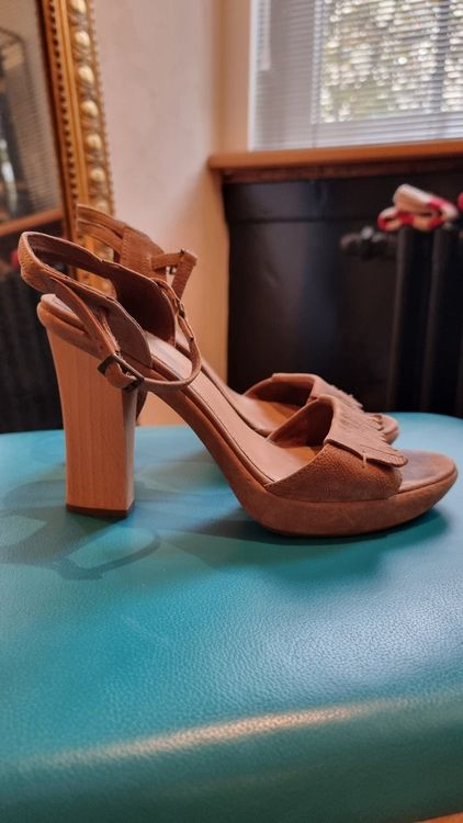 Camper Scarpe da donna: Camper Pumps, mit ca.8.5 cm Holzabsatz, Gr.39 – Usato da Basel venduto da abalou98_secondhand