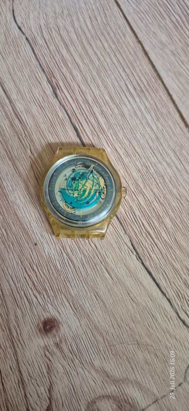 Swatch Montres: 1992 SWATCH Automatic Uhr TIME TO MOVE ab 1Fr. – D'occasion à Wildhaus par insgi