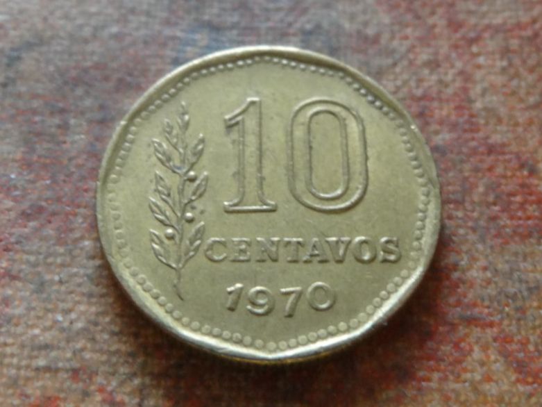Tutti le monete: ARGENTINE  10  Centavos  1970  (P) – Usato da Romanel-sur-Lausanne venduto da Swift13