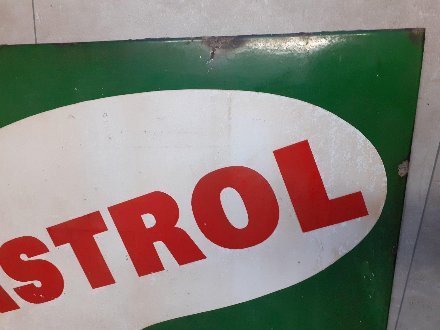 Castrol Insegne: Castrol Emailschild / Blechschild 98 x 73 cm – Usato da Wigoltingen venduto da colodur 4