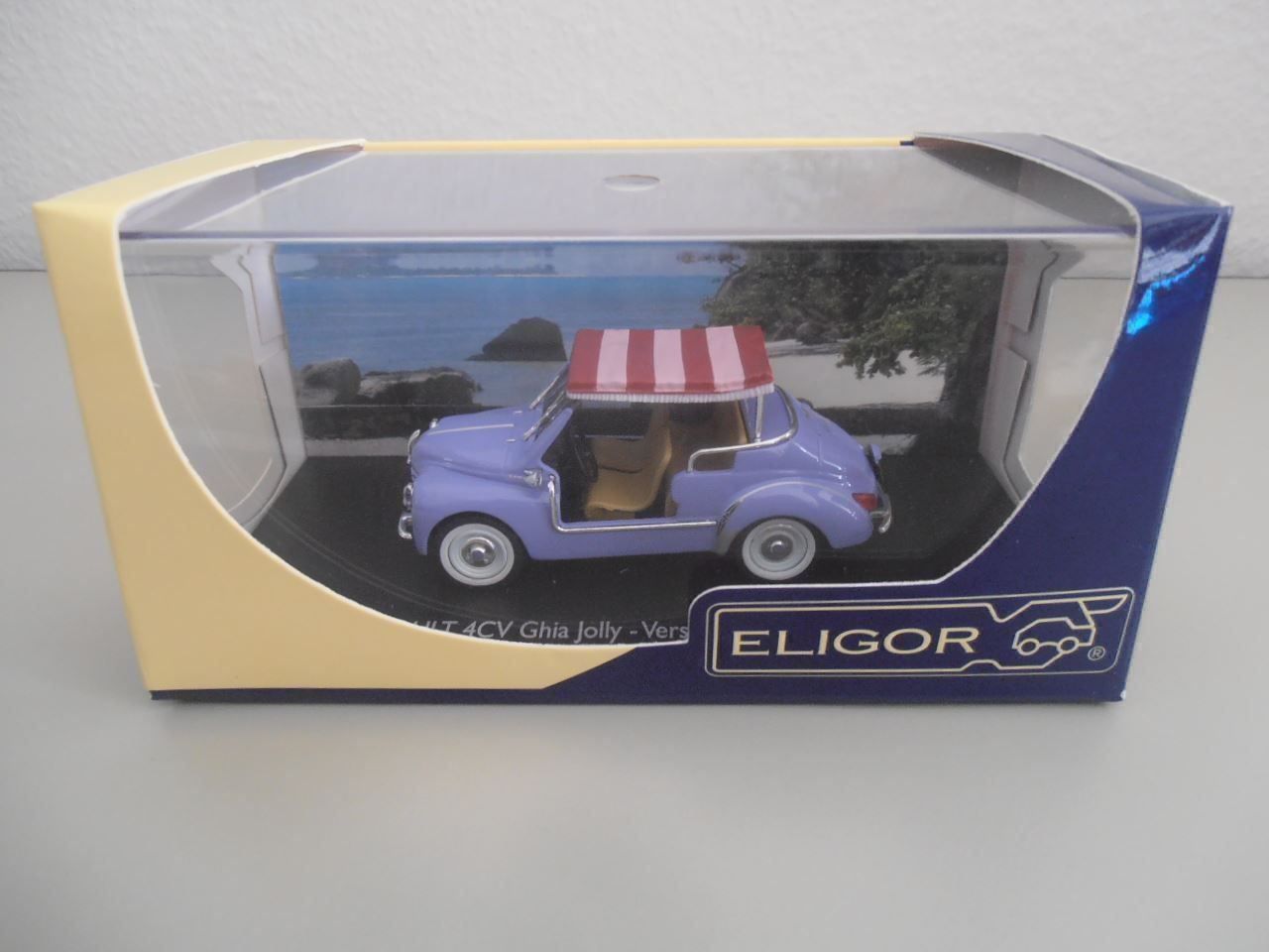 Renault Modellini d'auto: Renault 4CV Ghia Jolly , Eligor , 1:43 – Nuovo e nell'imballaggio originale da Goldach venduto da Feivel9